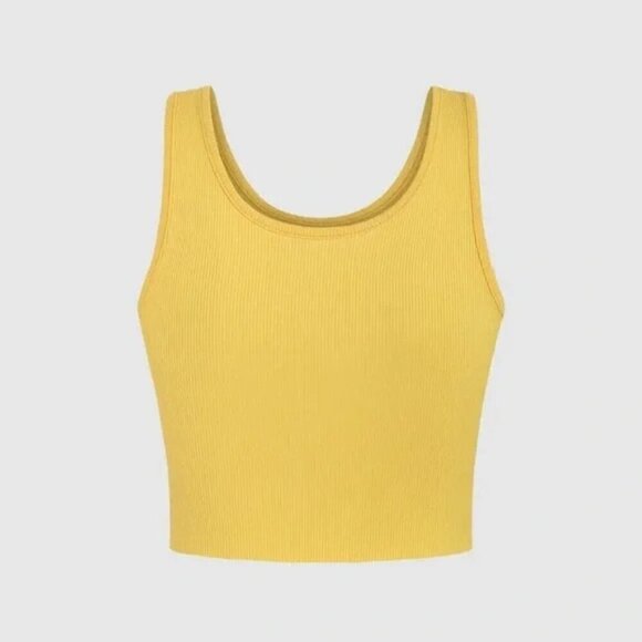 Sexy Yellow Tee Top - Picture 4 of 4